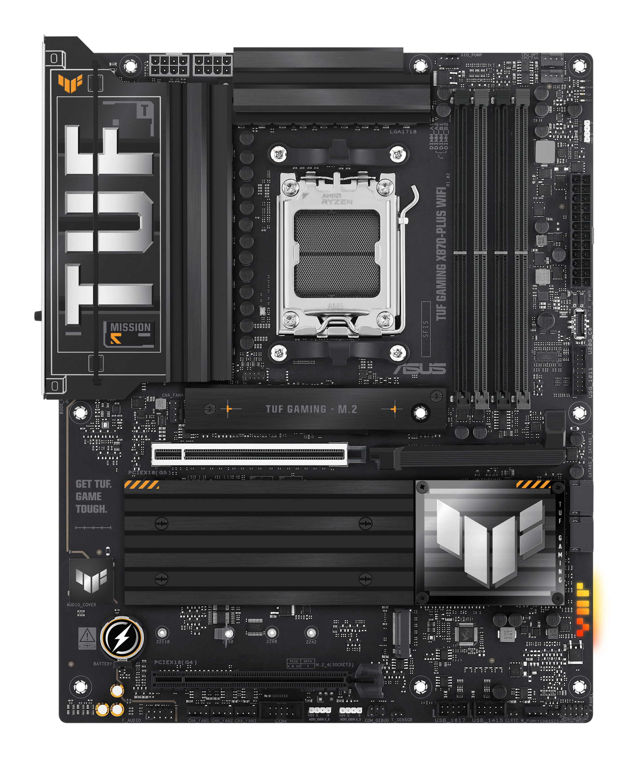 ASUS TUF GAMING X870-PLUS WIFI AMD X870 Socket AM5 ATX - Afbeelding 4