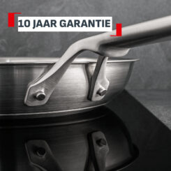 Tefal Extreme koekenpannenset zonder coating 24/28 cm - inductie - Afbeelding 4