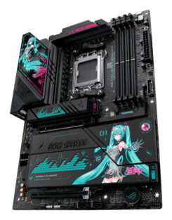 ASUS ROG STRIX X870E-H GAMING WIFI7 HATSUNE MIKU EDITION AMD X870E Socket AM5 ATX - Afbeelding 5