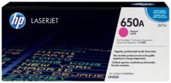 HP 650A originele magenta LaserJet tonercartridge