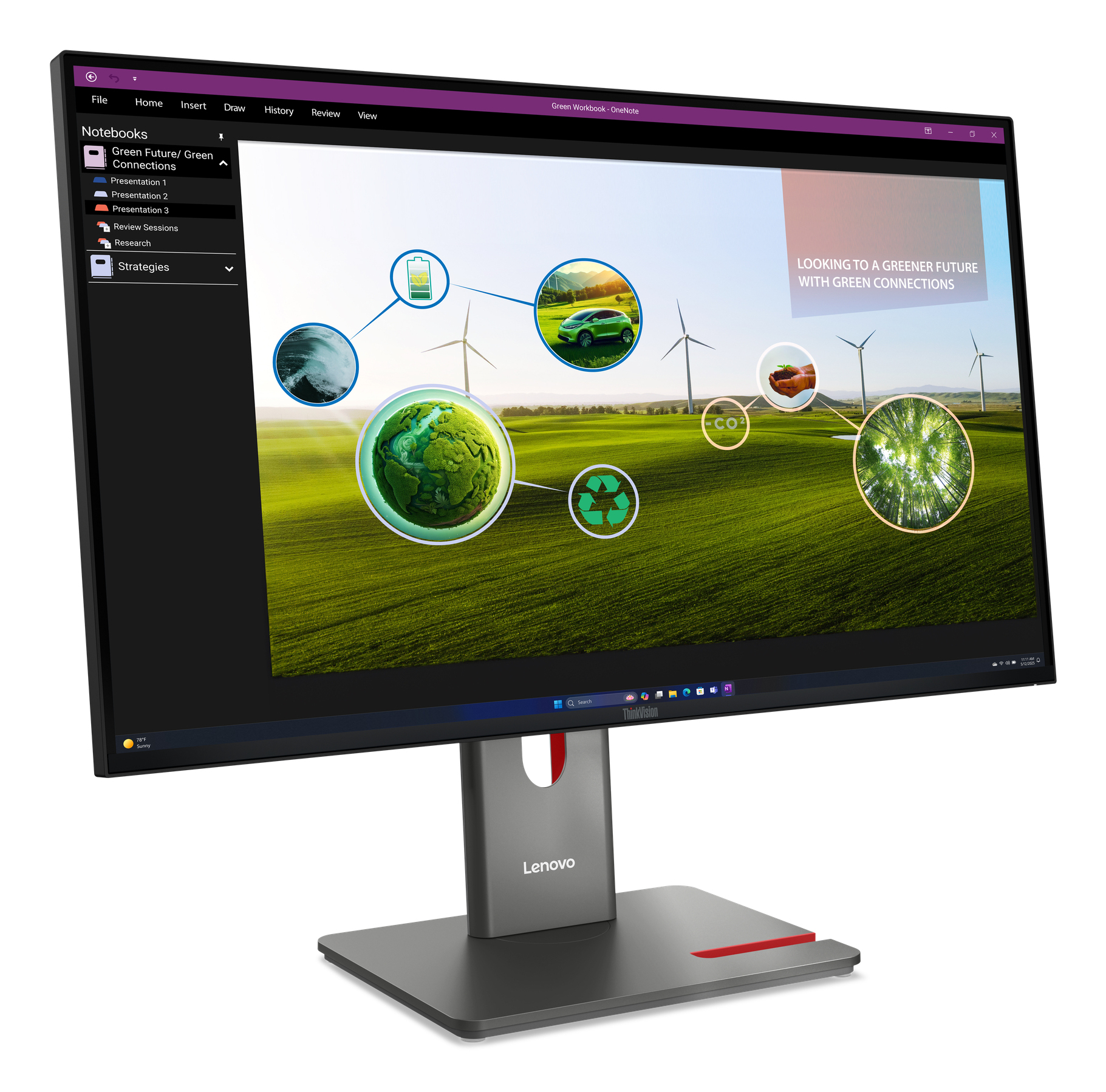 Lenovo ThinkVision P27Q-40 Monitor - Afbeelding 4