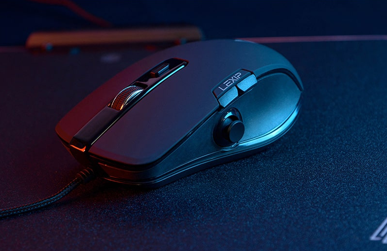 Lexip Np93 – Bedrade Muis Met Joystick Voor De Duim En Keramische Pads – 12 Programmeerbare Macro'S - Afbeelding 5