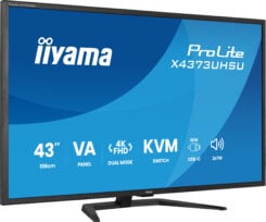 iiyama ProLite X4373UHSU-B2 computer monitor 108 cm (42.5") 3840 x 2160 Pixels 4K Ultra HD LED Zwart - Afbeelding 3