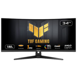 ASUS TUF Gaming VG34VQ3B computer monitor 86,4 cm (34") 3440 x 1440 Pixels UltraWide Quad HD LED Zwart