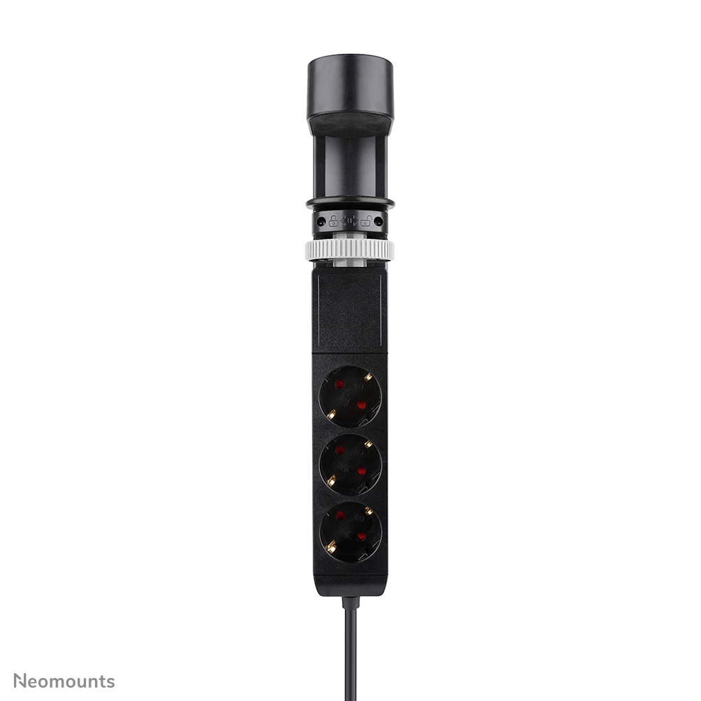 Neomounts DS22-840BL6 Bureaucontactdoos met klem en USB-C en USB-A poorten - Quick-charge - Afbeelding 4