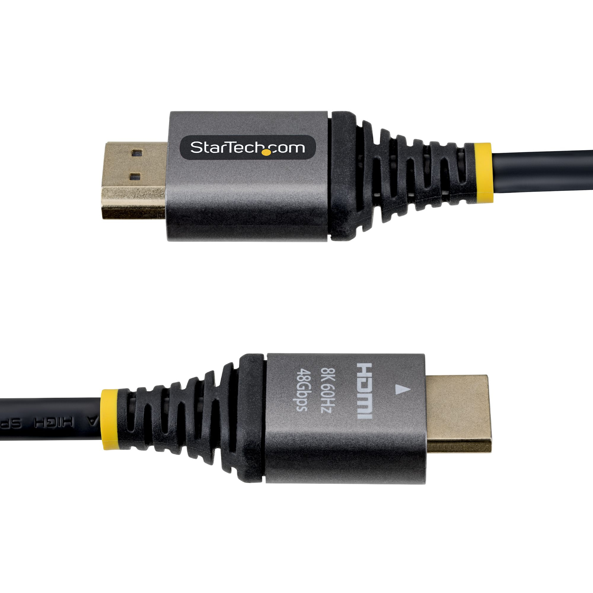StarTech.com 30cm Gecertificeerde Ultra High Speed HDMI Kabel, 8K 60Hz/4K 120Hz, HDMI 2.1, HDR10+/eARC, 48Gbps, 8K HDMI, Monitor/TV/Display, flexibele TPE-mantel - Afbeelding 5