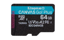 Kingston Technology 64GB microSDXC Canvas Go! Plus Gen4 200MB/s A2 U3 V30 kaart + adapter - Afbeelding 3
