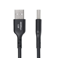 StarTech.com 3m USB-A naar USB-C Laadkabel, USB-A naar USB Type-C Oplaadkabel, Opladen & Synchroniseren, Fast Charge 3A, USB 2.0 Data Transfer Kabel, TPE Mantel, Zwart - Afbeelding 3