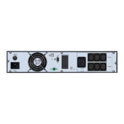 APC Easy UPS On-Line, 3 kVA, lithium-ion, rack/toren 2U, 230 V, 6 IEC C13- en 1 IEC C19-uitgangen, sleuf voor communicatiekaart, inclusief railset - Afbeelding 4