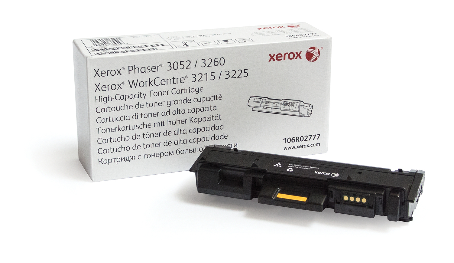 Xerox Phaser 3260 WorkCentre 3225 hogecapaciteitstonercartridge ZWART (3.000 pagina's) - Afbeelding 2