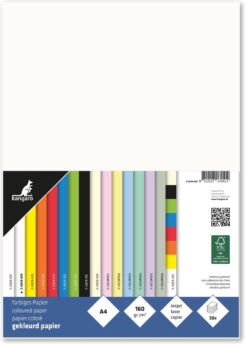 Papier Kangaro A4 120gr Roomwit Pak 100 Vel