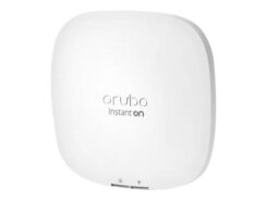 HPE Aruba Networking Networking Instant On Indoor Access Point 2x2 Wi-Fi 6 (RW) AP22 1200 Mbit/s Wit Power over Ethernet (PoE)