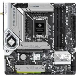 Asrock B760M Steel Legend WiFi Intel B760 LGA 1700 micro ATX