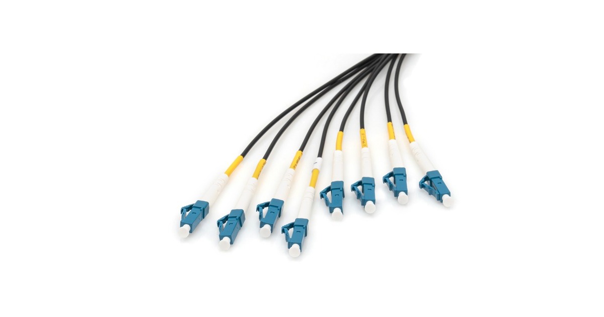 Digitus DK-2A338U100BK-BBB InfiniBand en Glasvezelkabel 100 m LC U-DQ(ZN) BH Zwart