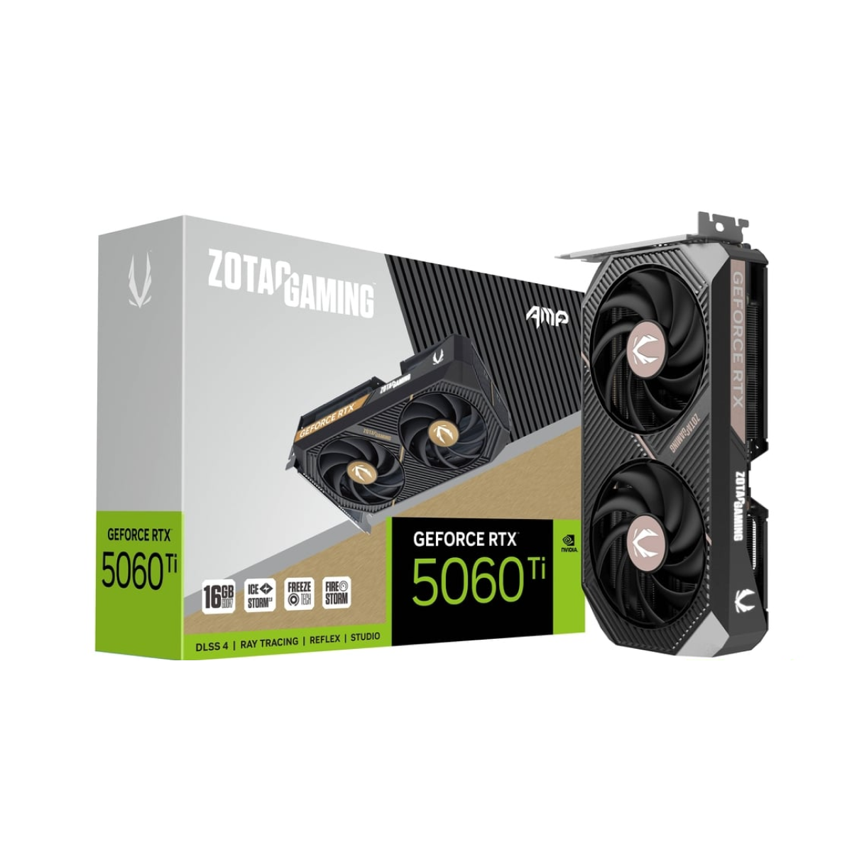Zotac GAMING GeForce RTX 5060 Ti AMP NVIDIA 16 GB GDDR7