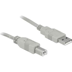 DeLOCK 82215 USB-kabel 1,8 m USB A USB B Grijs