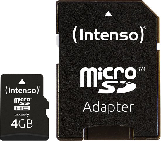 Intenso 4GB MicroSDHC Klasse 10