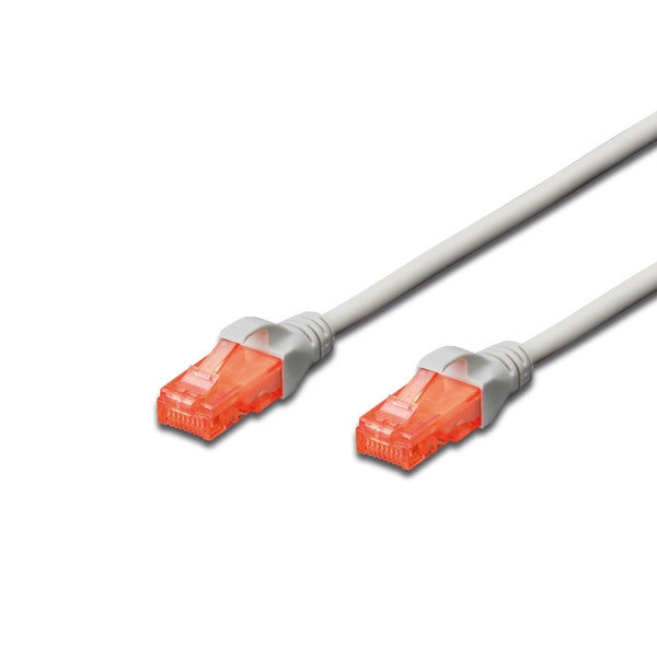 Digitus DK-1612-010 netwerkkabel Grijs 1 m Cat6 U/UTP (UTP)