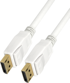 DeLOCK 2m, 2xDisplayPort DisplayPort Wit