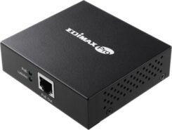 Edimax GP-101ET netwerkextender Netwerkzender Zwart 10, 100, 1000 Mbit/s