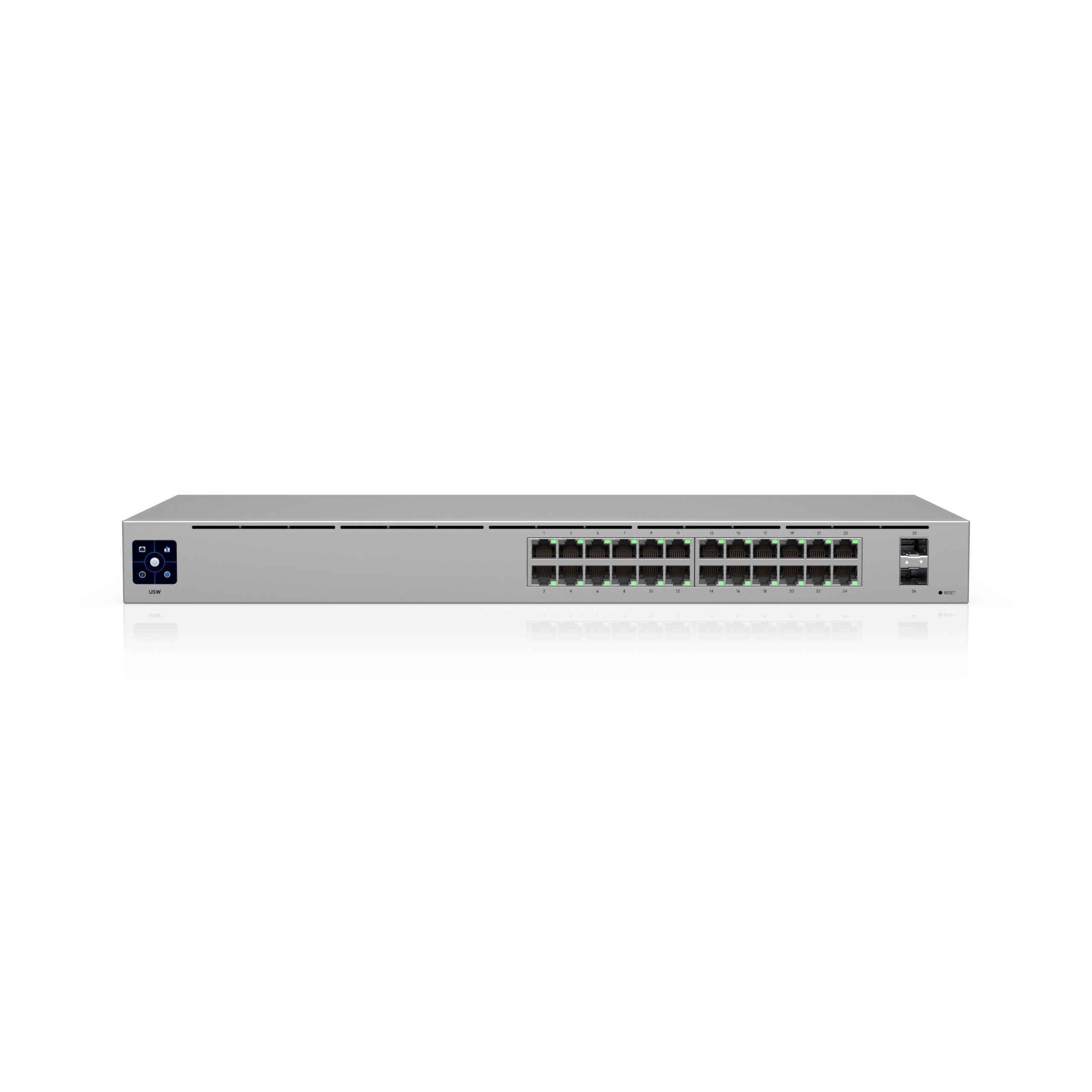 Ubiquiti UniFi USW-24 netwerk-switch Managed L2 Gigabit Ethernet (10/100/1000) Zilver