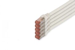Digitus DK-1644-100-WH-5 netwerkkabel Wit 10 m Cat6 S/FTP (S-STP)
