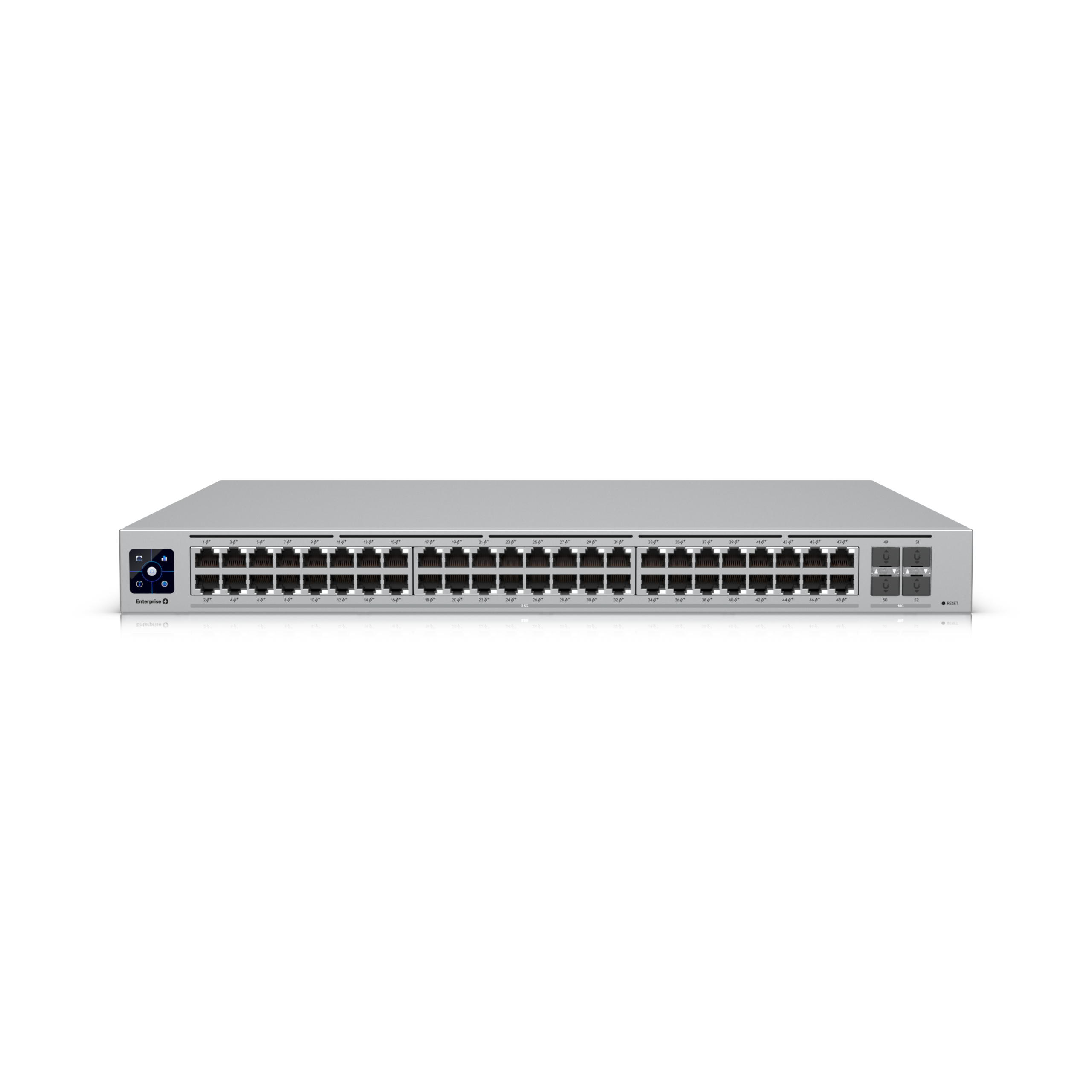 Ubiquiti UniFi USW-ENTERPRISE-48-POE netwerk-switch Managed L3 2.5G Ethernet (100/1000/2500) Wit