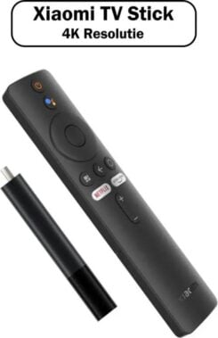 Xiaomi TV Stick 4K HDMI 4K Ultra HD Android Zwart