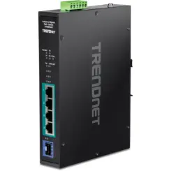 Trendnet TI-PGM541 netwerk-switch Gigabit Ethernet (10/100/1000) Zwart