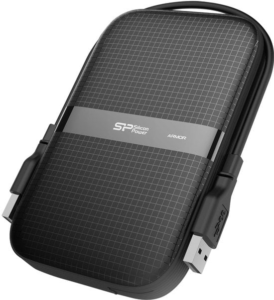 Silicon Power A60 externe harde schijf 4 TB USB Type-A 3.2 Gen 1 (3.1 Gen 1) Zwart