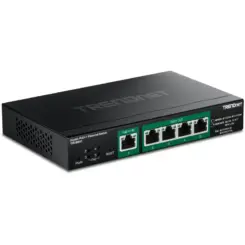 Trendnet TPE-B541 netwerk-switch Managed Gigabit Ethernet (10/100/1000) Power over Ethernet (PoE) Zwart