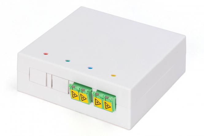 Digitus DN-931097 wandcontactdoos LC-D Wit