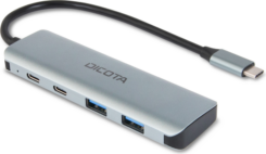 DICOTA USB-C 4-in-1 Highspeed Hub 10Gbps