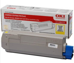 OKI Toner yellow 6000pages C5850 C5950