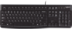 LOGI K120 Corded Keyboard black OEM US