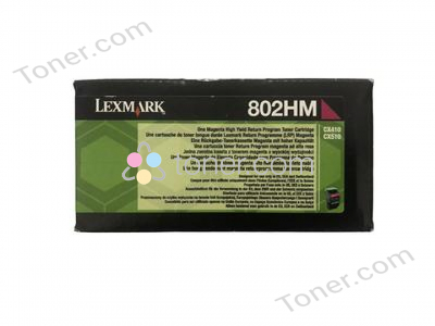 LEXMARK 80C2HM0 high yield rt magenta