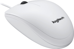 LOGI B100 Optical Mouse White USB OEM