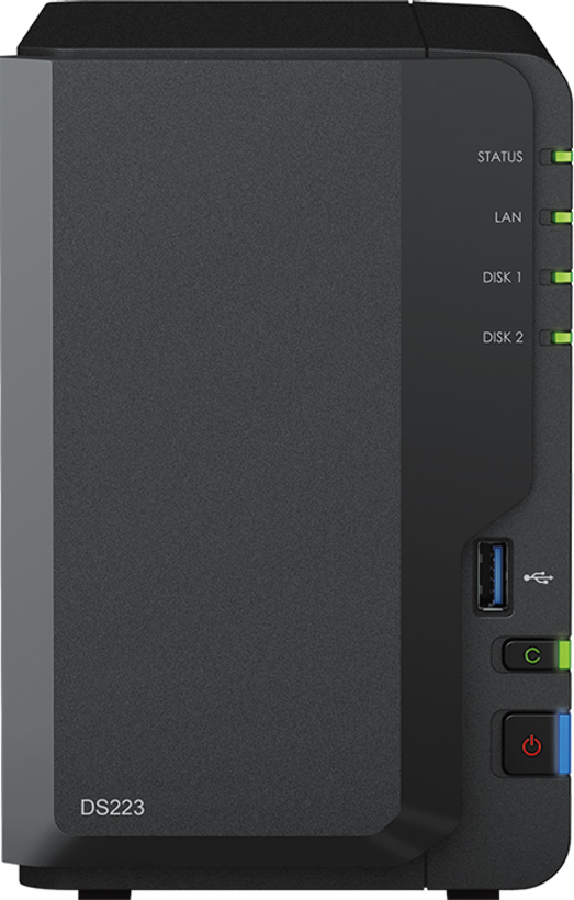 SYNOLOGY DS223 Desktop 2-BAY QUAD CORE