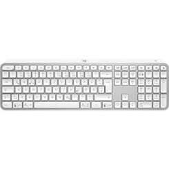 LOGI MX Keys S - PALE GREY - (DE) - BT