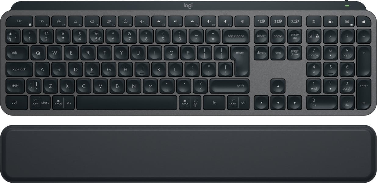 LOGI MX Keys S - GRAPHITE - (US) - BT