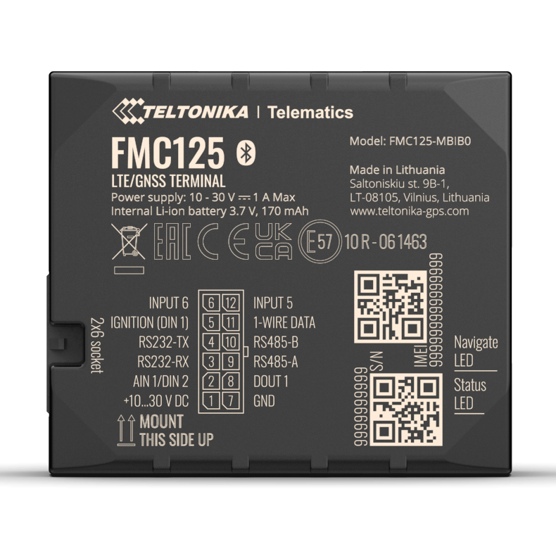TELTONIKA TELEMATICS FMC125