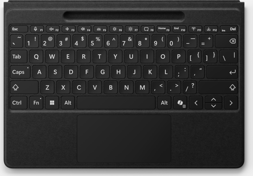 MS Srfc Pro Flex KB CM SC Eng Intl Black