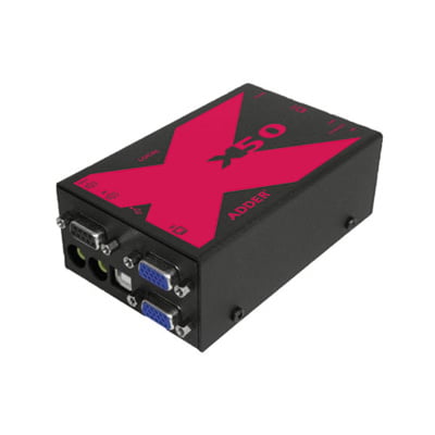 Adder Adderlink X50 MultiScreen VGA | USB KVM extender set over CAT tot 50 meter