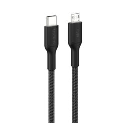 BELKIN USB-C TO M-USB 2.0 BRAIDED PCR 1M