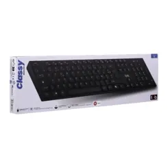 TNB CLASSY Wireless keyboard black (CH)