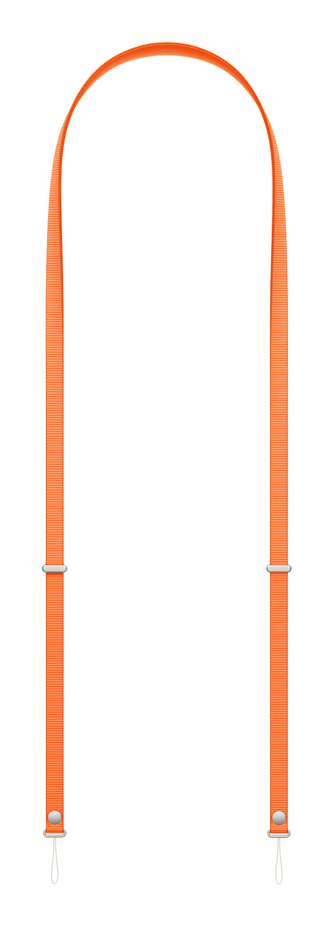 APPLE CROSSBODY STRAP ORANGE