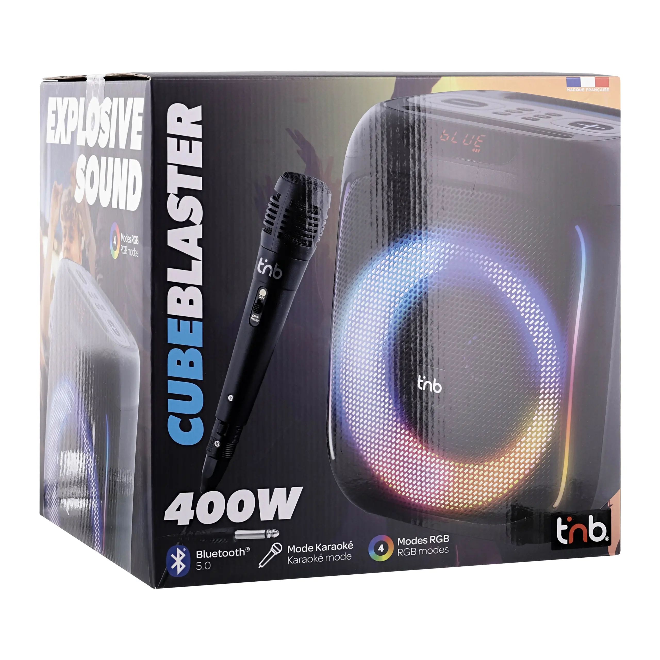 TNB 40W Cube Blaster Bluetooth Speaker