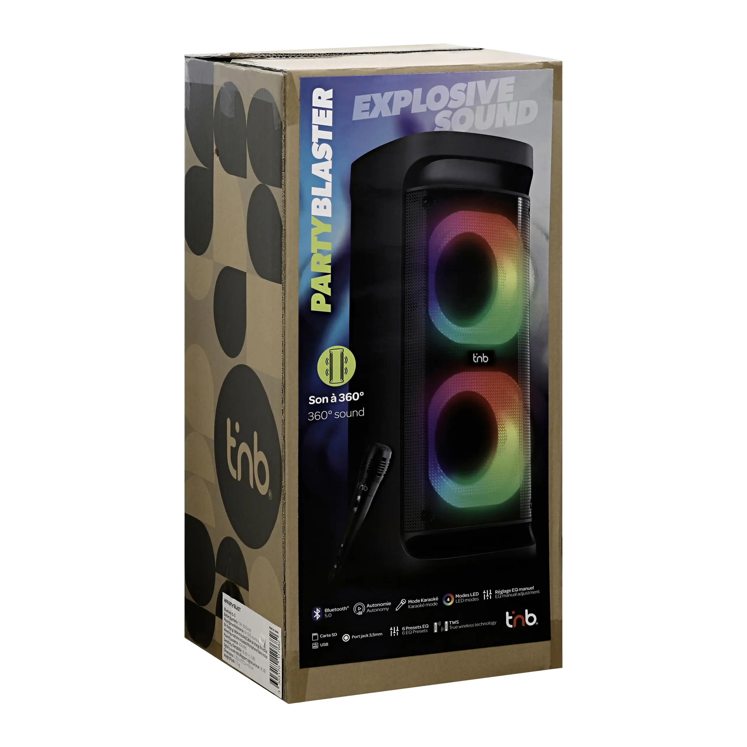 TNB 60W Party Blaster Bluetooth Speaker