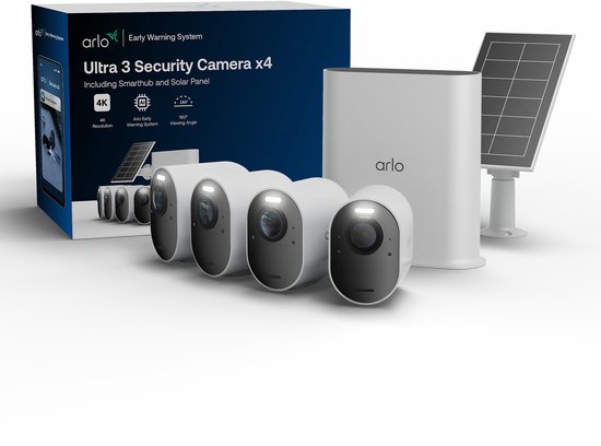 ARLO Ultra 3 Security Camera 4-cam kit
