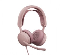 LOGI Zone Wired 2 Headset - Rose